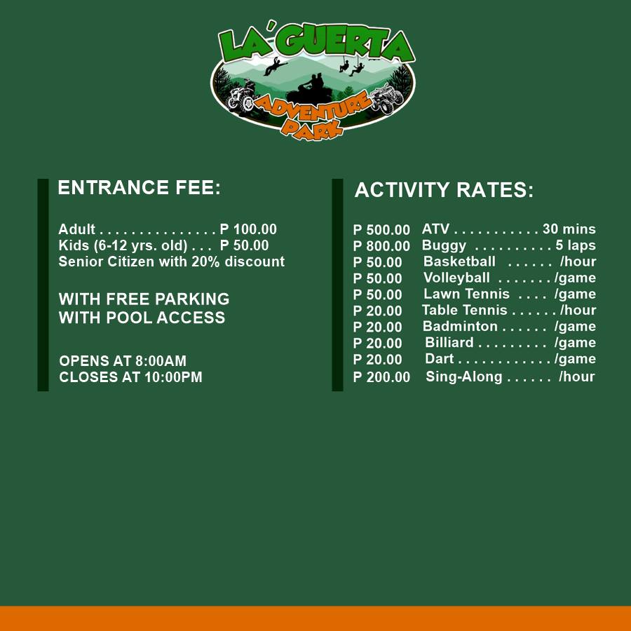 ATV Activity Fee